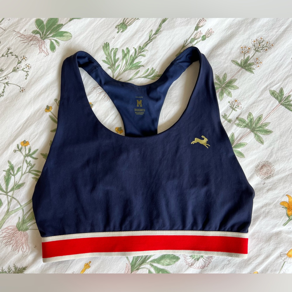 Tracksmith Navy Sports Bra 🐇